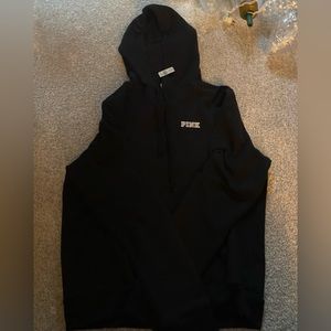 Pink black hoodie size M